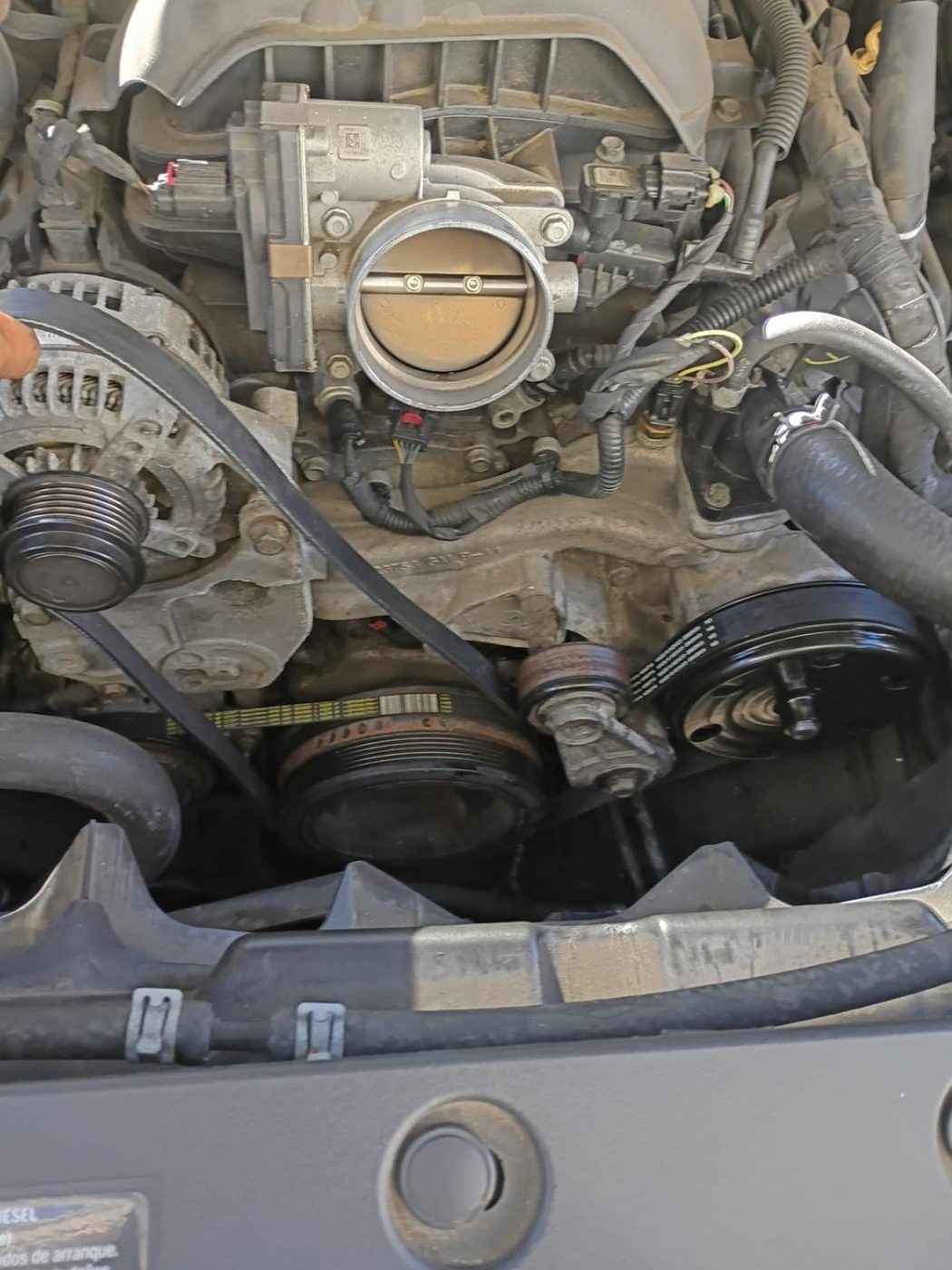 Engine bay and intake components from WNR’s project photos